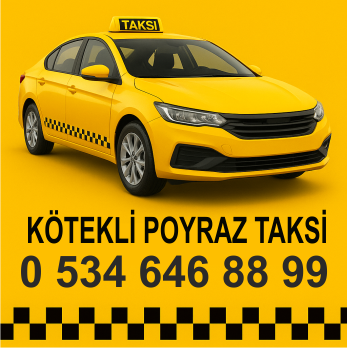 Kötekli Poyraz Taksi Afiş